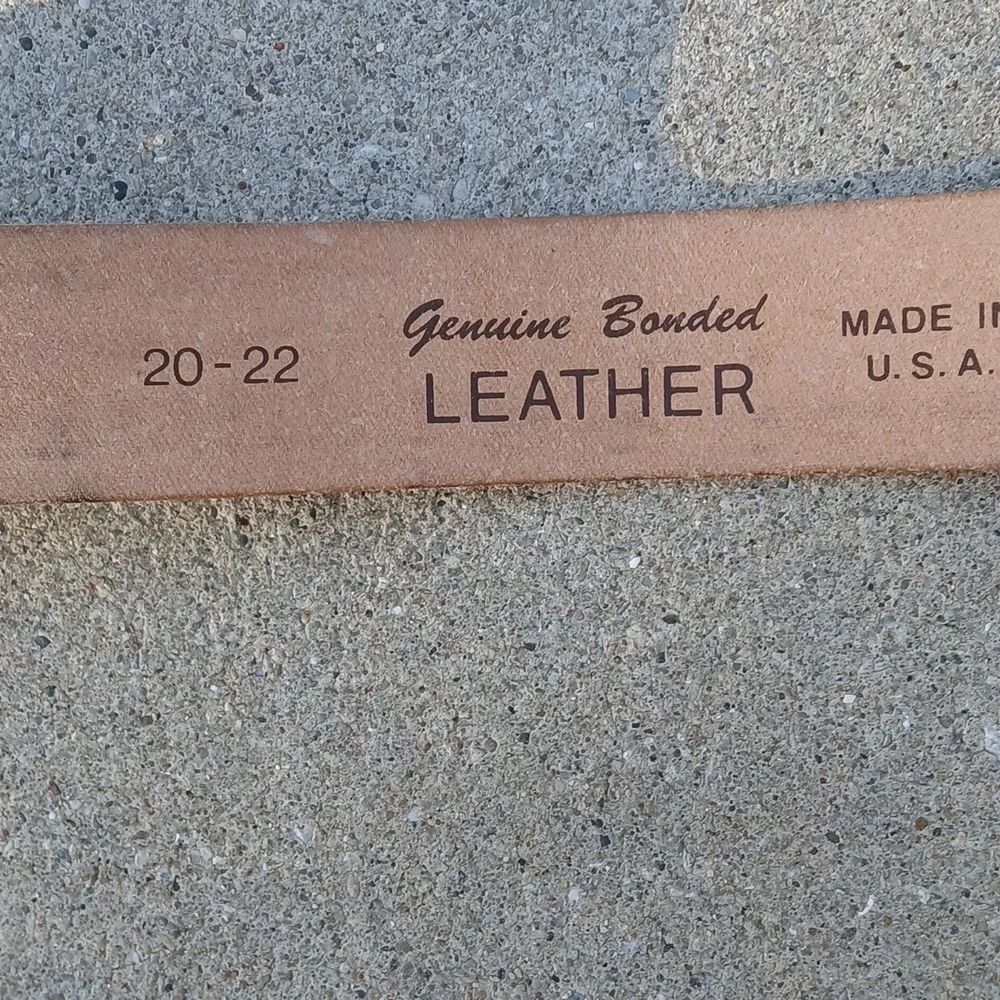 Vintage 1980 Lee Jeans VARIOUS Disney Characters Kids Genuine Leather Belt 20-22